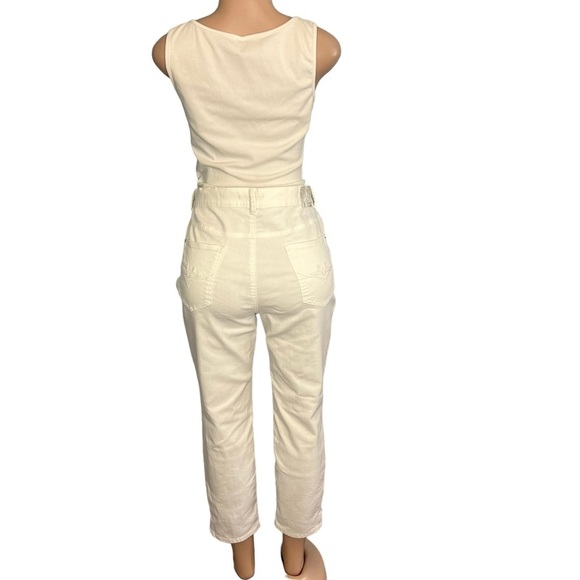 Atelier Gardeur Jeans White Mid Rise Straight Denim - Picture 7 of 10